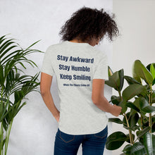 Load image into Gallery viewer, WTCCO "Stay Awkward" UNISEX t-shirt