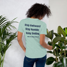 Load image into Gallery viewer, WTCCO "Stay Awkward" UNISEX t-shirt
