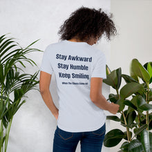 Load image into Gallery viewer, WTCCO "Stay Awkward" UNISEX t-shirt