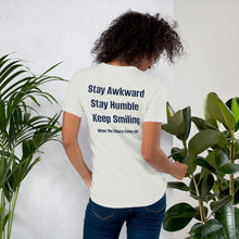 Load image into Gallery viewer, WTCCO "Stay Awkward" UNISEX t-shirt