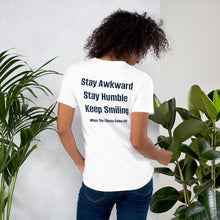 Load image into Gallery viewer, WTCCO "Stay Awkward" UNISEX t-shirt