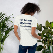 Load image into Gallery viewer, WTCCO &quot;Stay Awkward&quot; UNISEX t-shirt
